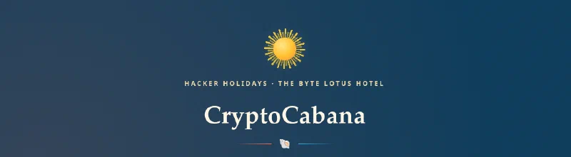 CryptoCabana room header on TryHackMe