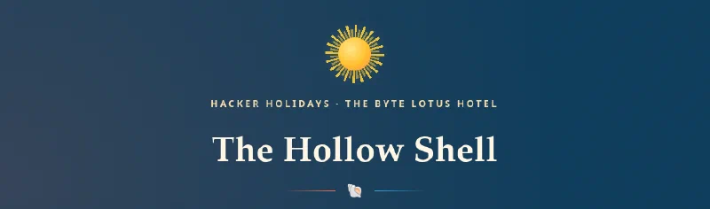 The Hollow Shell room banner