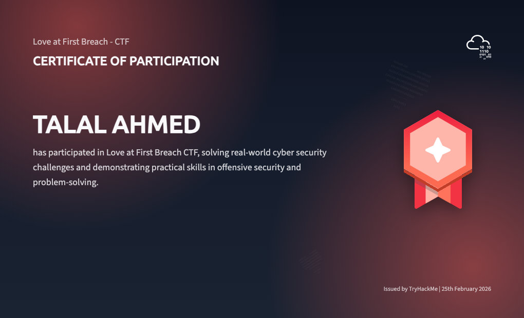 Love at First Breach certificate preview