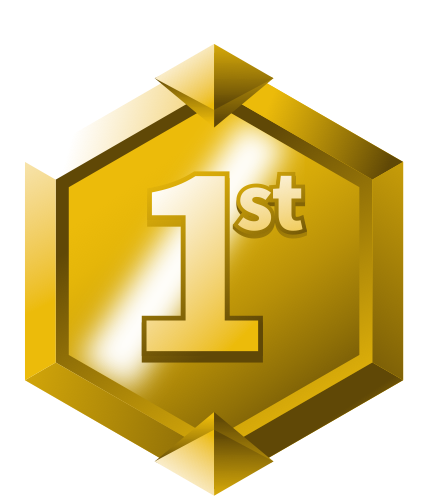 Gold League badge