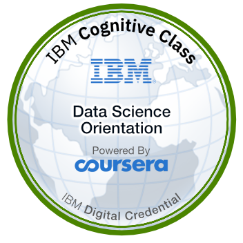 Data Science Orientation badge