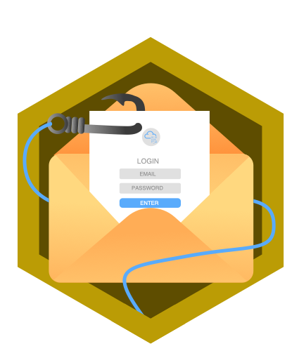 Phish Hunter badge